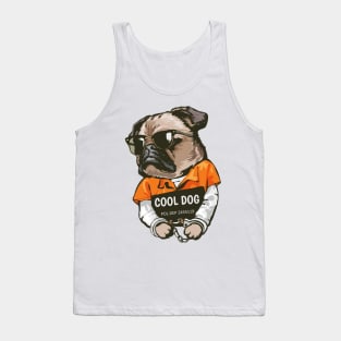 Cool Prisoner Pug Tank Top